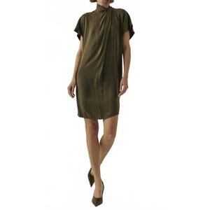 NEW EXQUISE martha mini dress in khaki